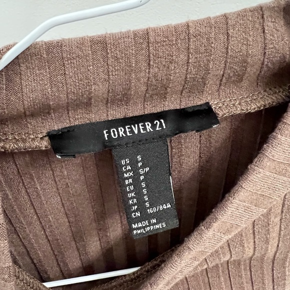 Turtle neck dress - Chocolate Brown - Picture 4 of 4